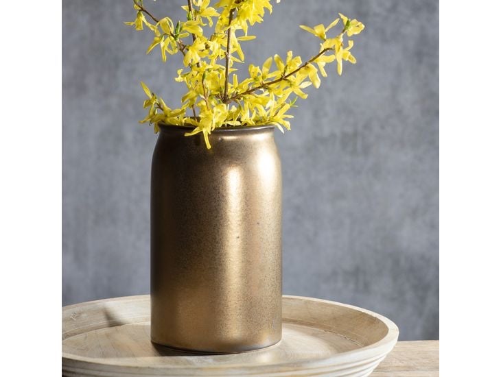 Bronze Ceramic Vase | The Fern House Gift Registry